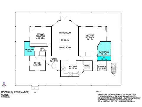 Floor Plan Main Level