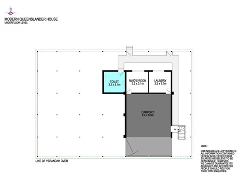 Floor Plan Underfloor Level