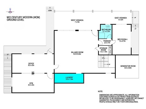 Floor Plan - Ground Level
