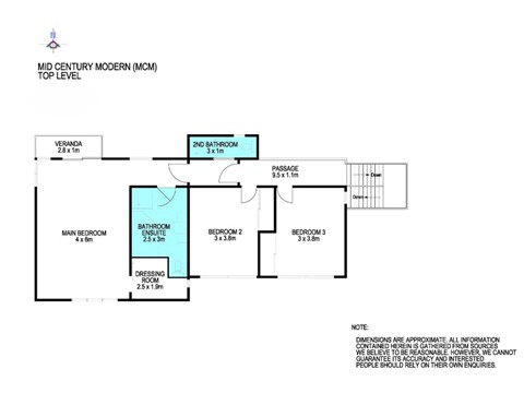 Floor Plan - Top Level